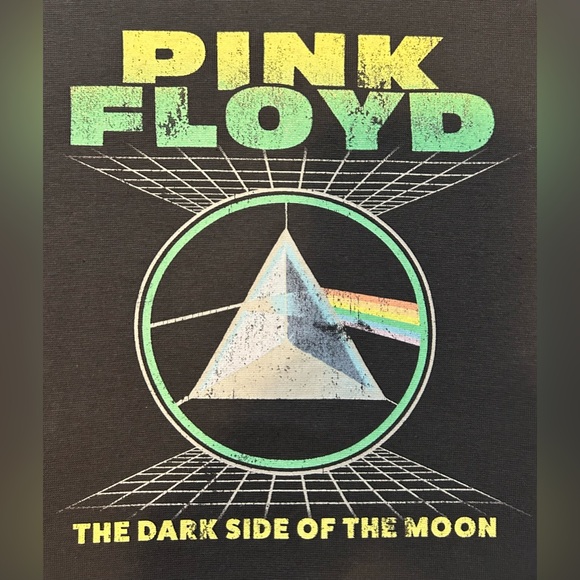 NWOT Pink Floyd Long Sleeve Crop Top - Picture 2 of 16